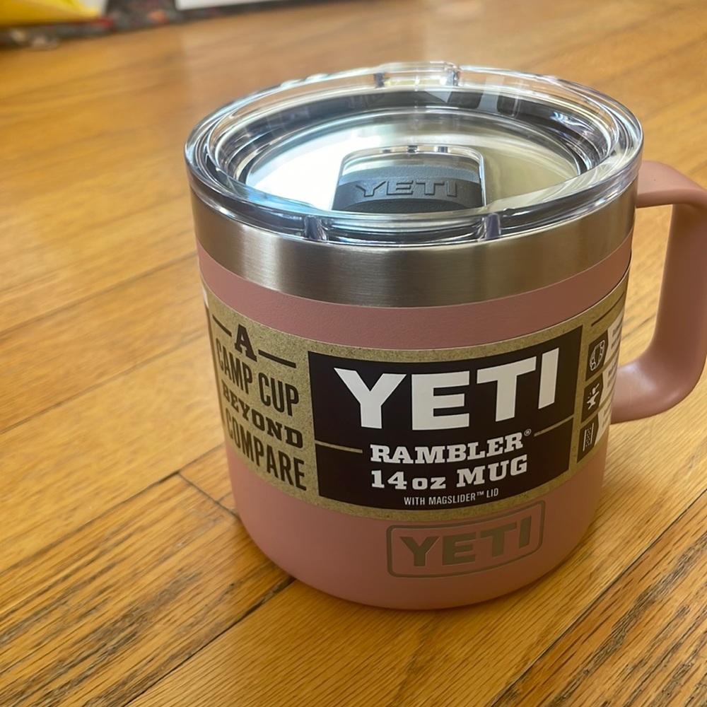 Pink yeti mug